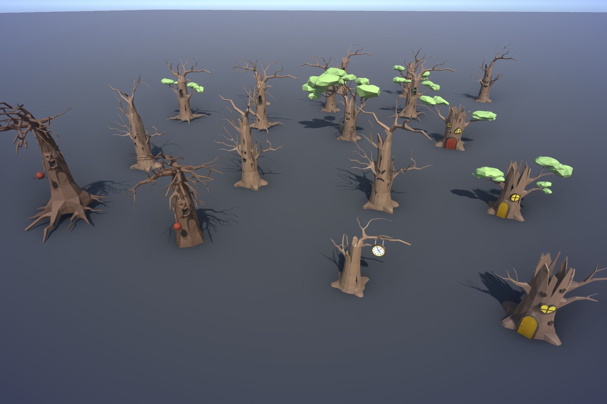 Ultimate Low Poly Nature Pack Low-poly 3D model_107