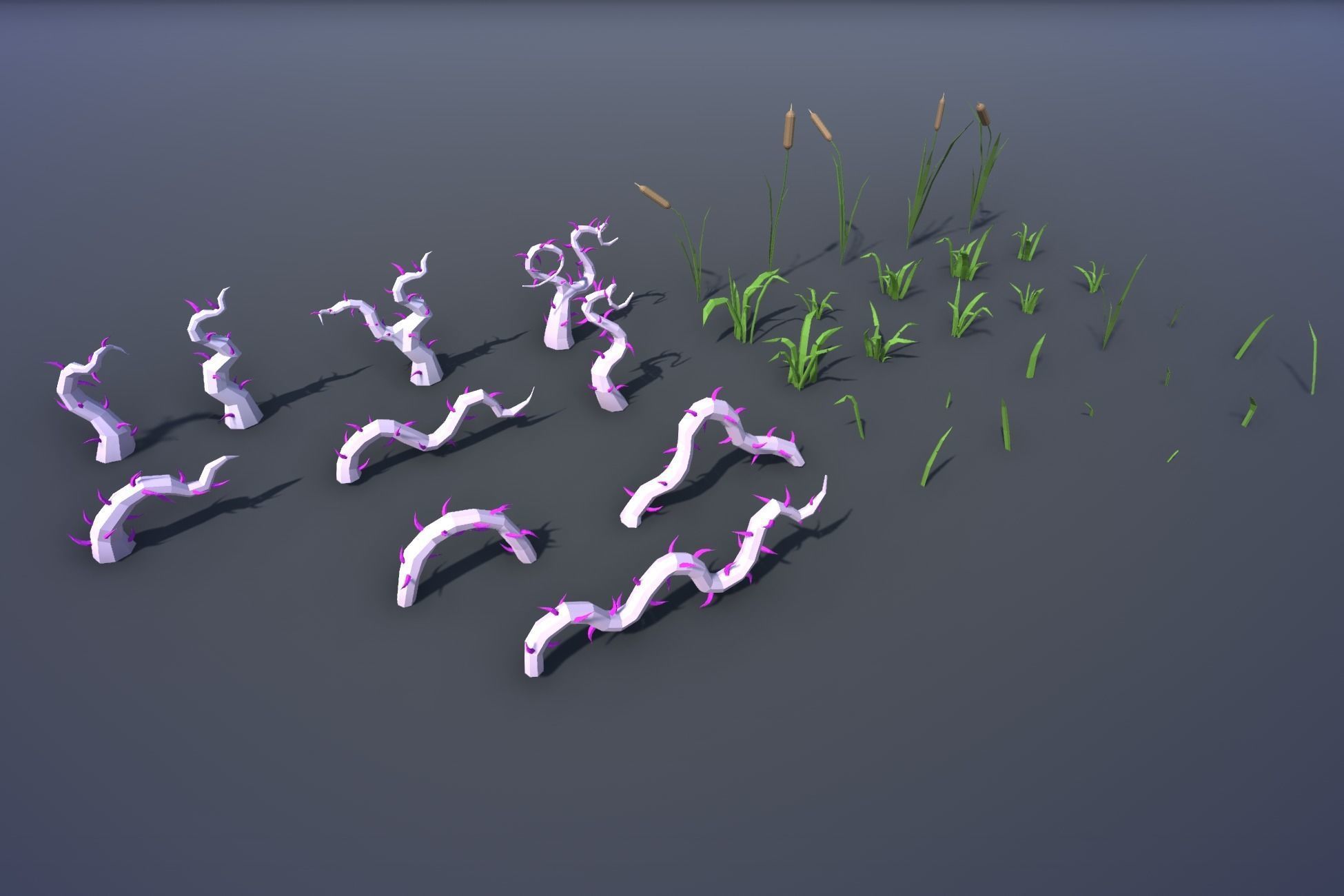 Ultimate Low Poly Nature Pack Low-poly 3D model_111