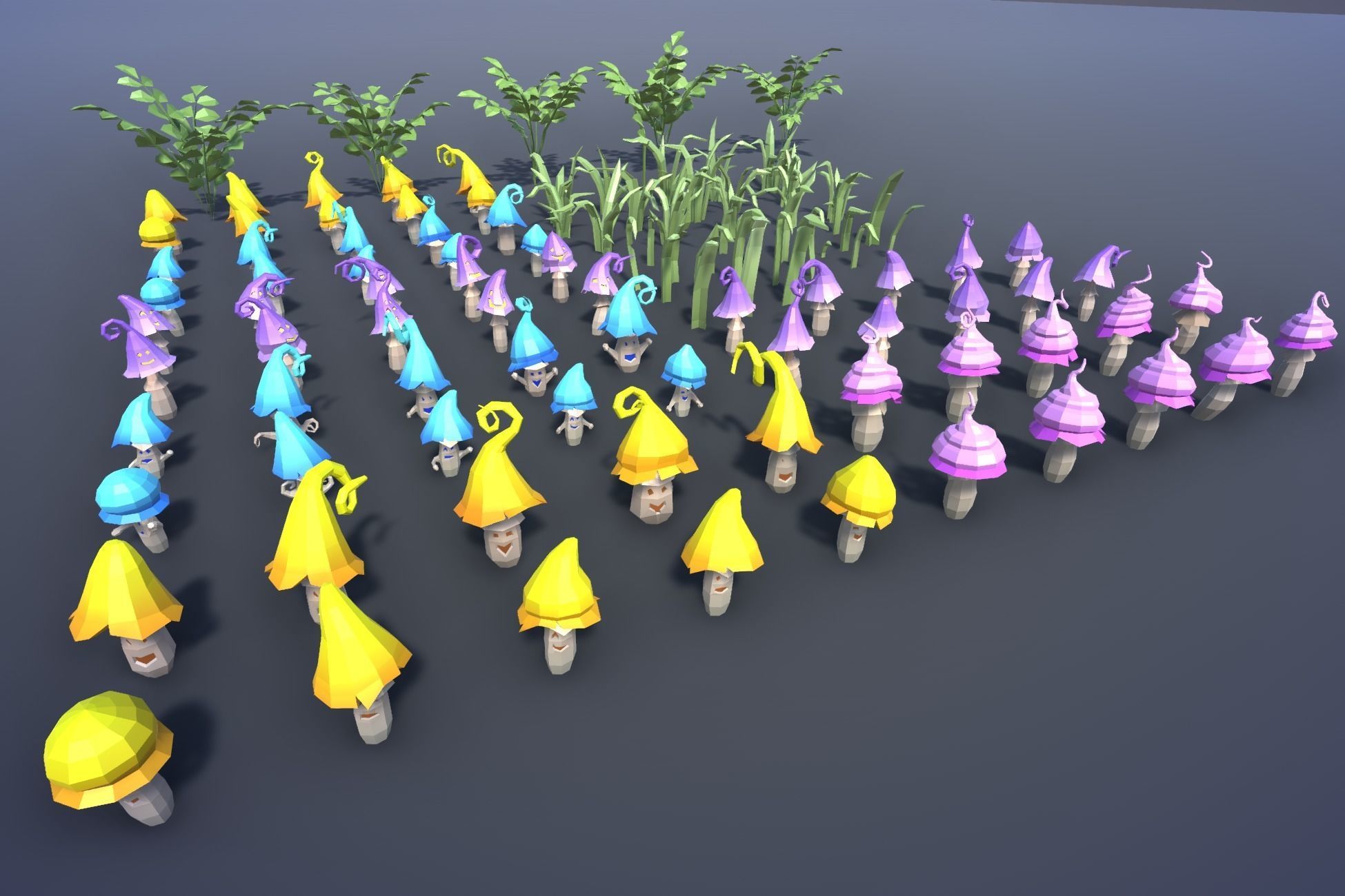 Ultimate Low Poly Nature Pack Low-poly 3D model_55