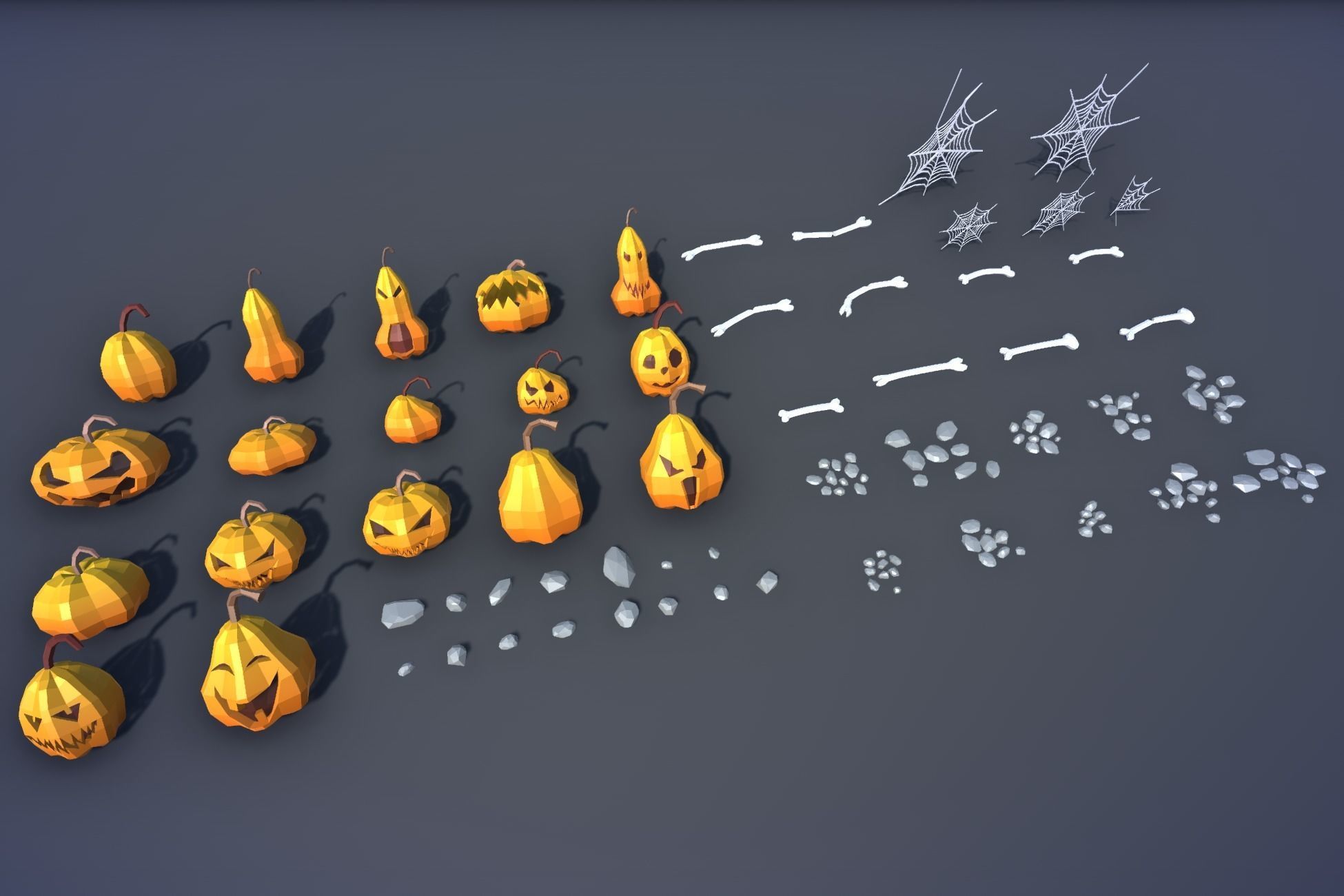 Ultimate Low Poly Nature Pack Low-poly 3D model_76