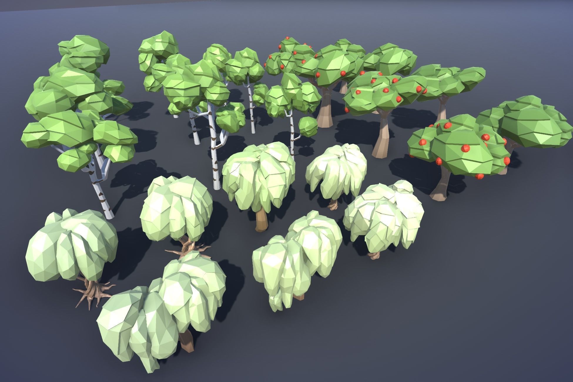 Ultimate Low Poly Nature Pack Low-poly 3D model_58