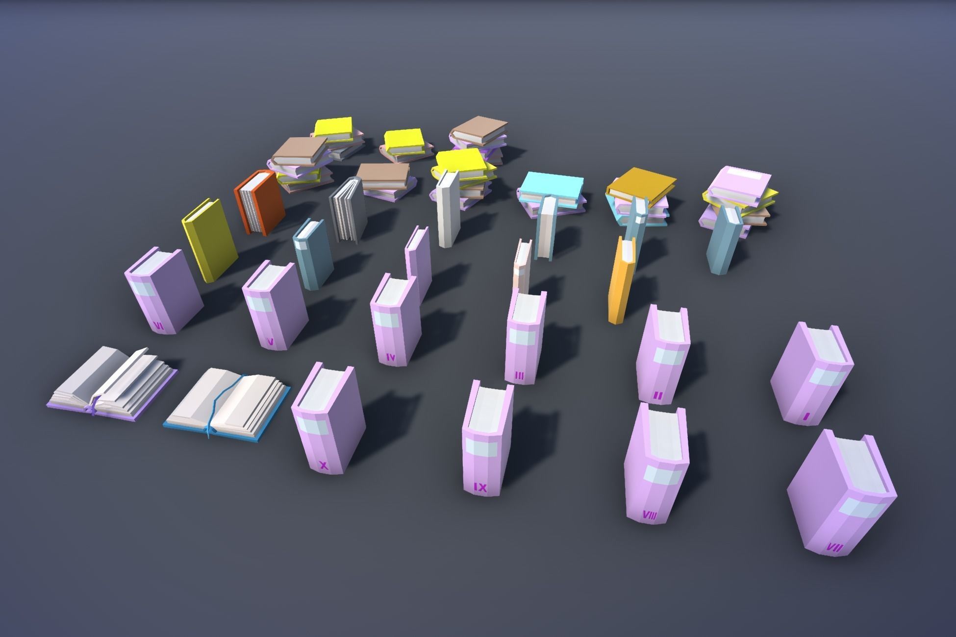 Ultimate Low Poly Nature Pack Low-poly 3D model_103