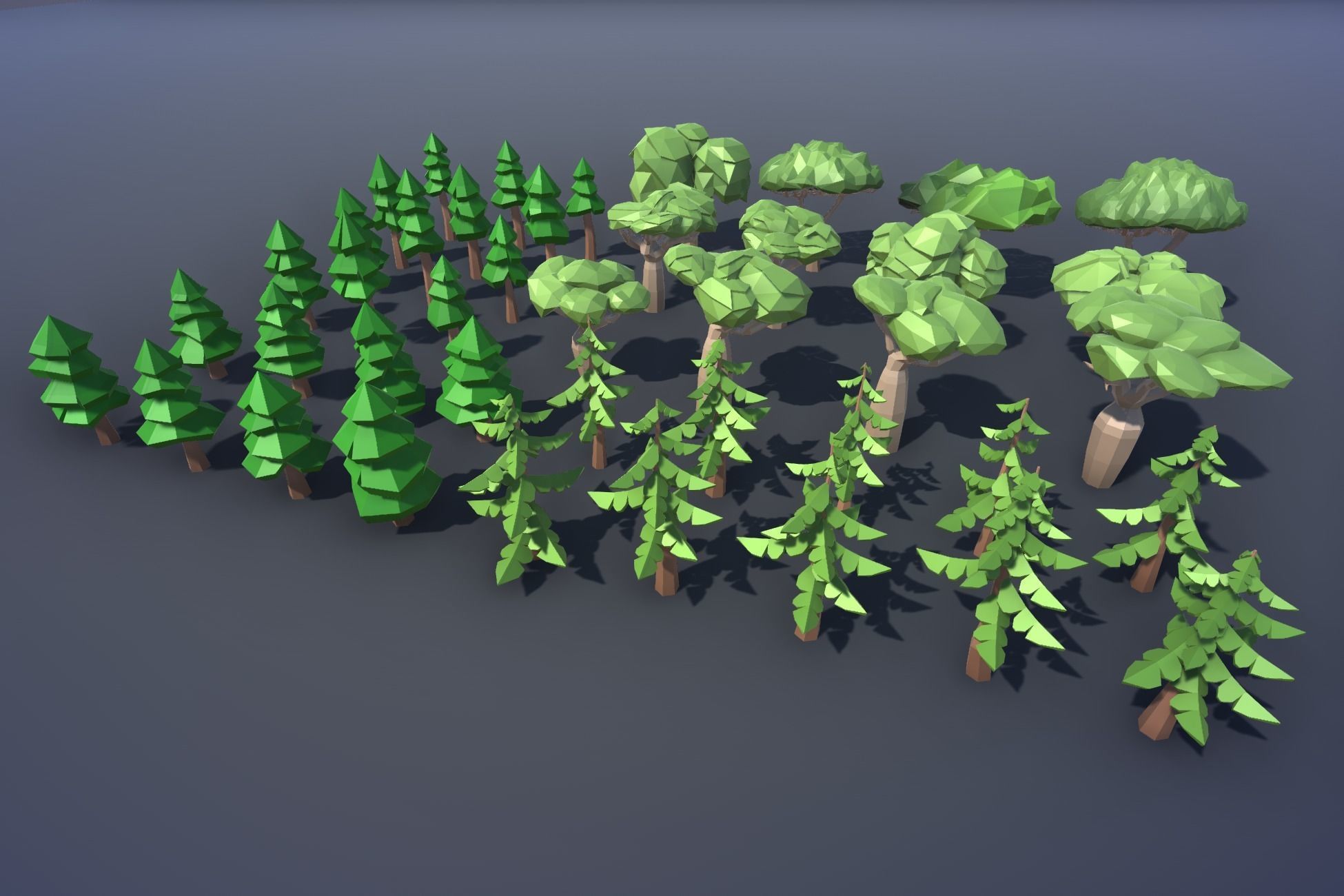 Ultimate Low Poly Nature Pack Low-poly 3D model_57