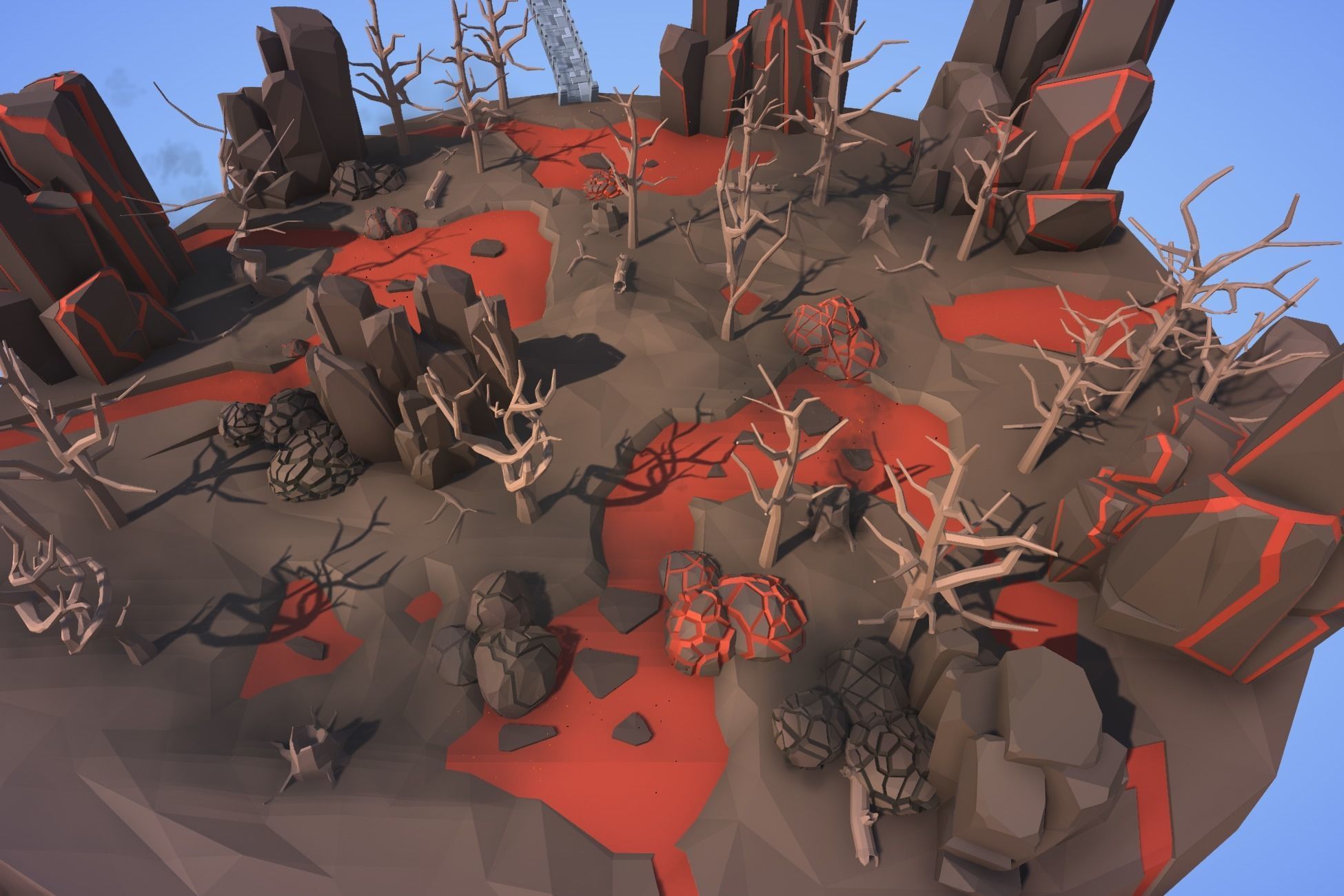Ultimate Low Poly Nature Pack Low-poly 3D model_43