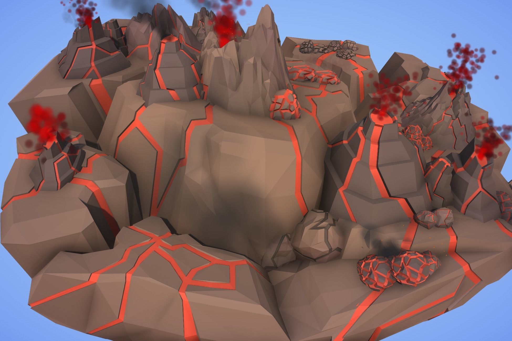 Ultimate Low Poly Nature Pack Low-poly 3D model_51