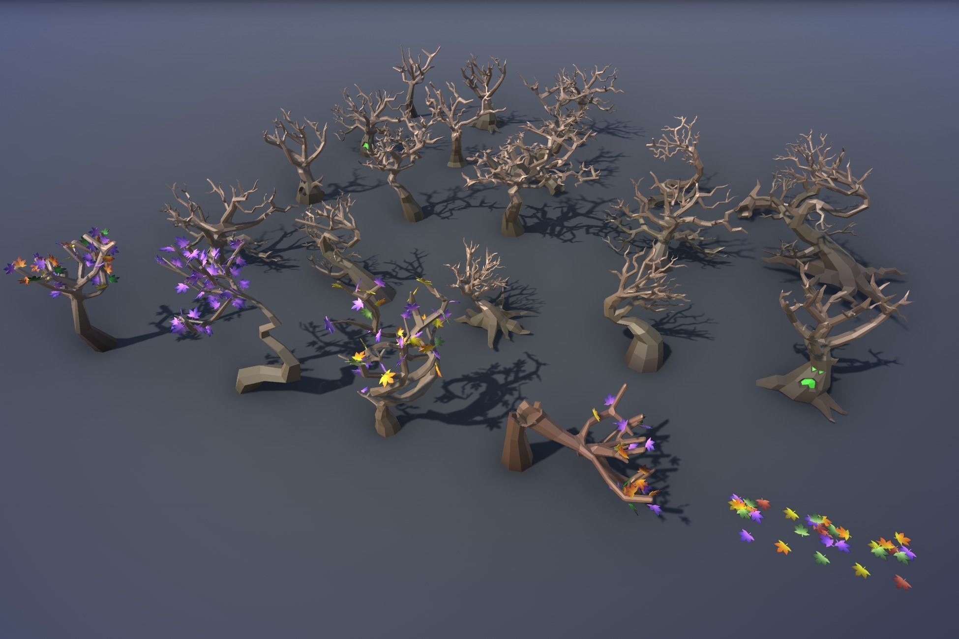 Ultimate Low Poly Nature Pack Low-poly 3D model_80