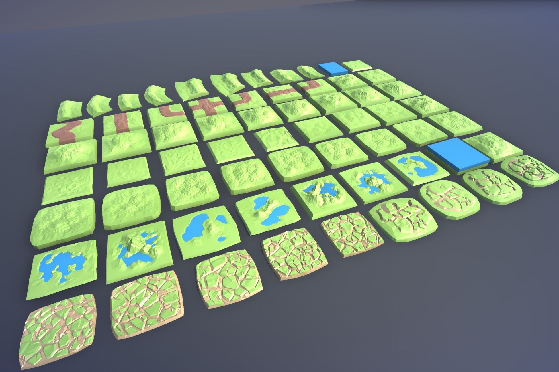 Ultimate Low Poly Nature Pack Low-poly 3D model_59