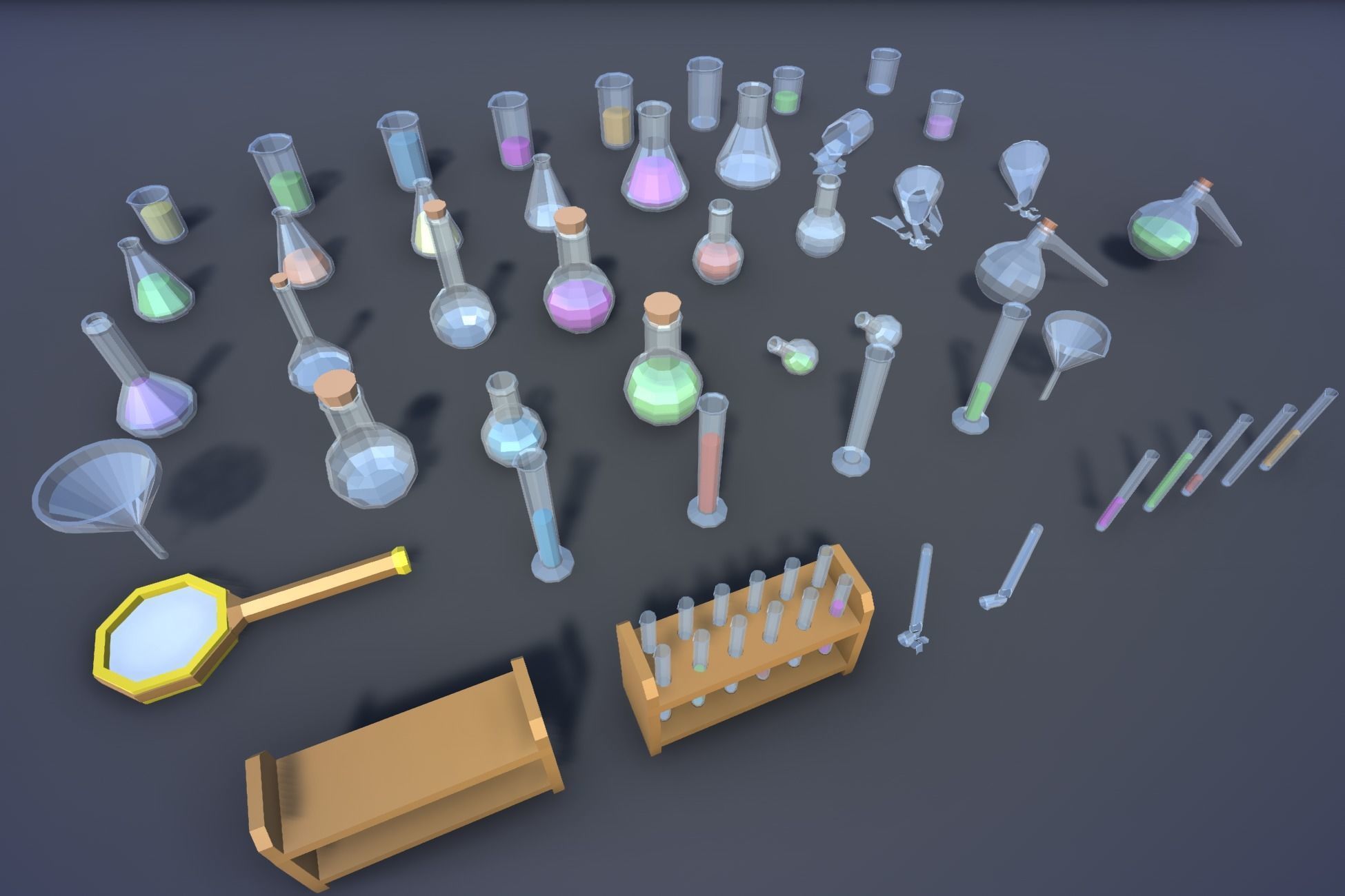 Ultimate Low Poly Nature Pack Low-poly 3D model_102