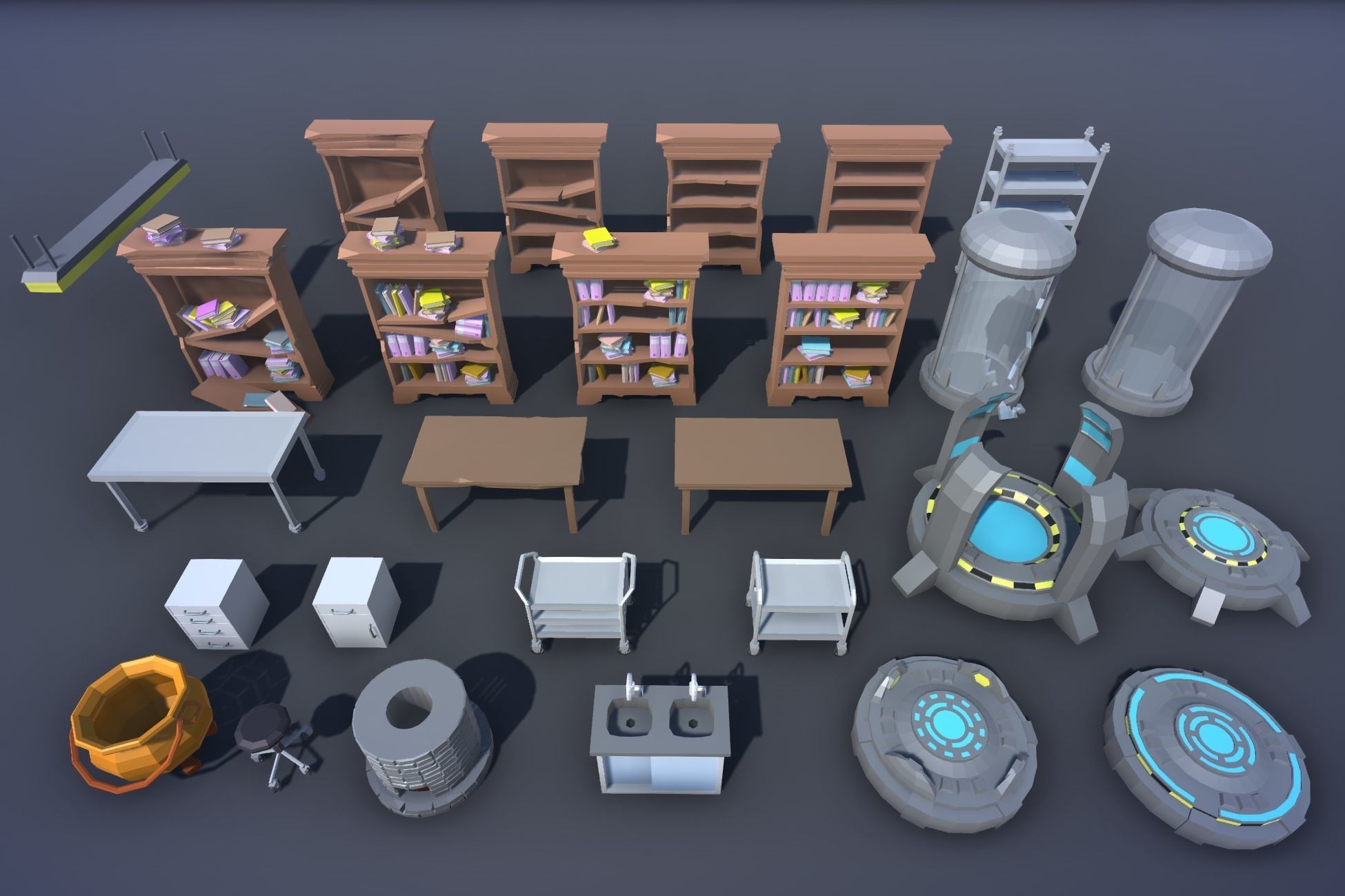 Ultimate Low Poly Nature Pack Low-poly 3D model_101