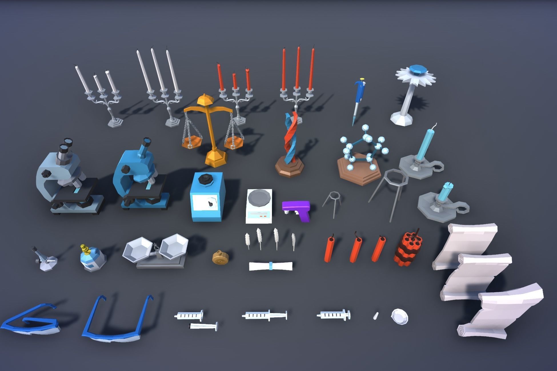 Ultimate Low Poly Nature Pack Low-poly 3D model_104