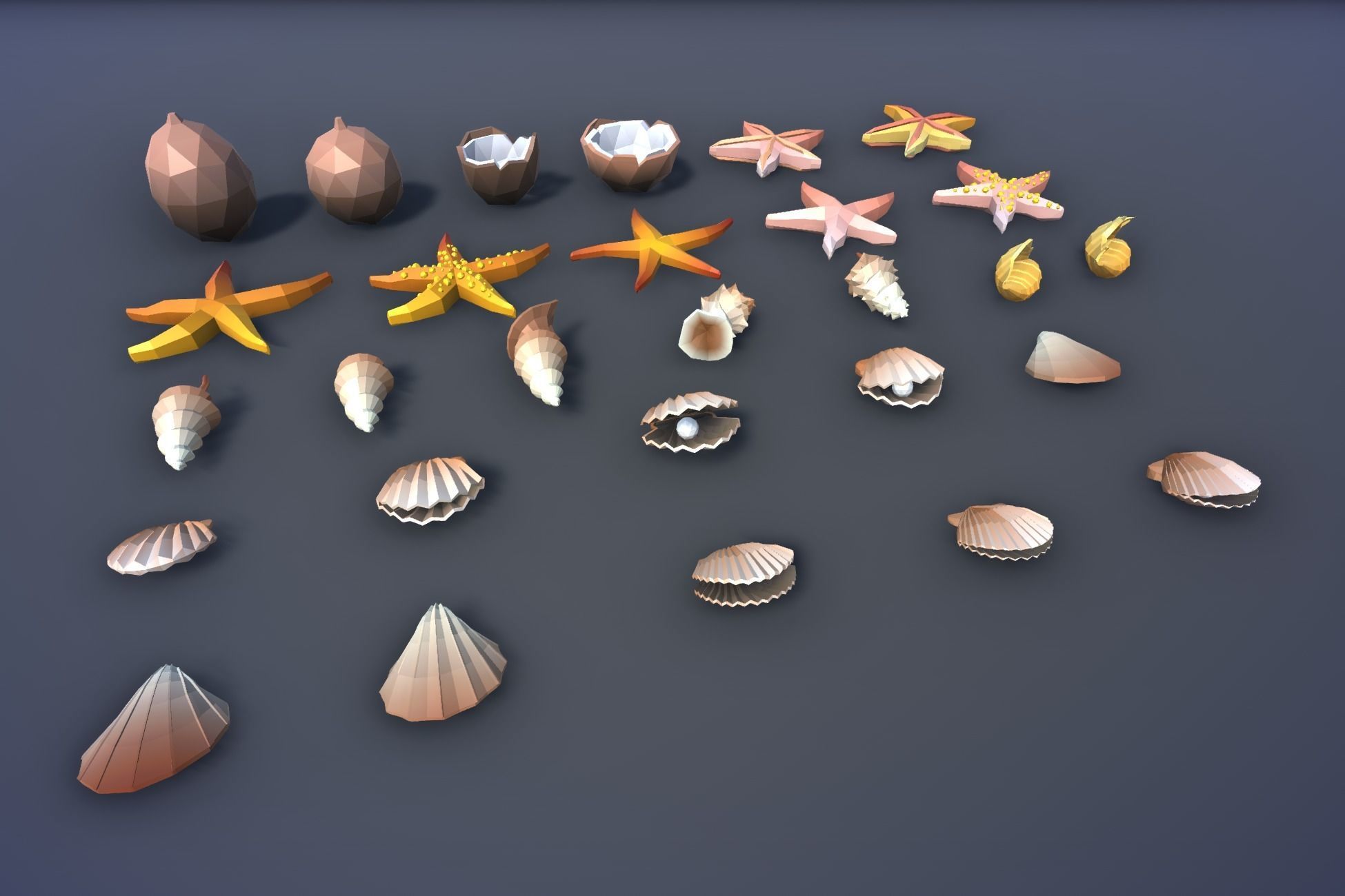 Ultimate Low Poly Nature Pack Low-poly 3D model_89