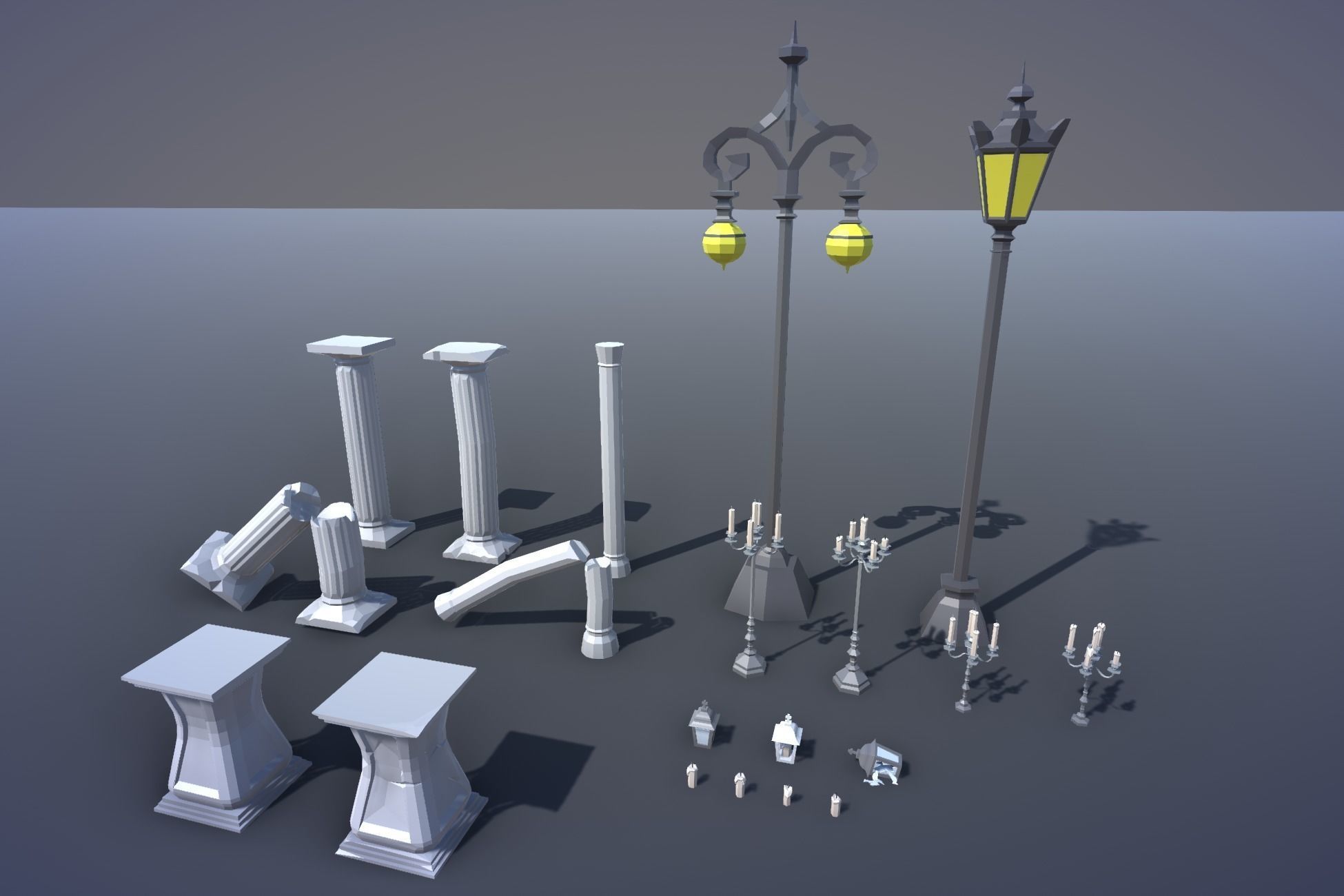 Ultimate Low Poly Nature Pack Low-poly 3D model_78