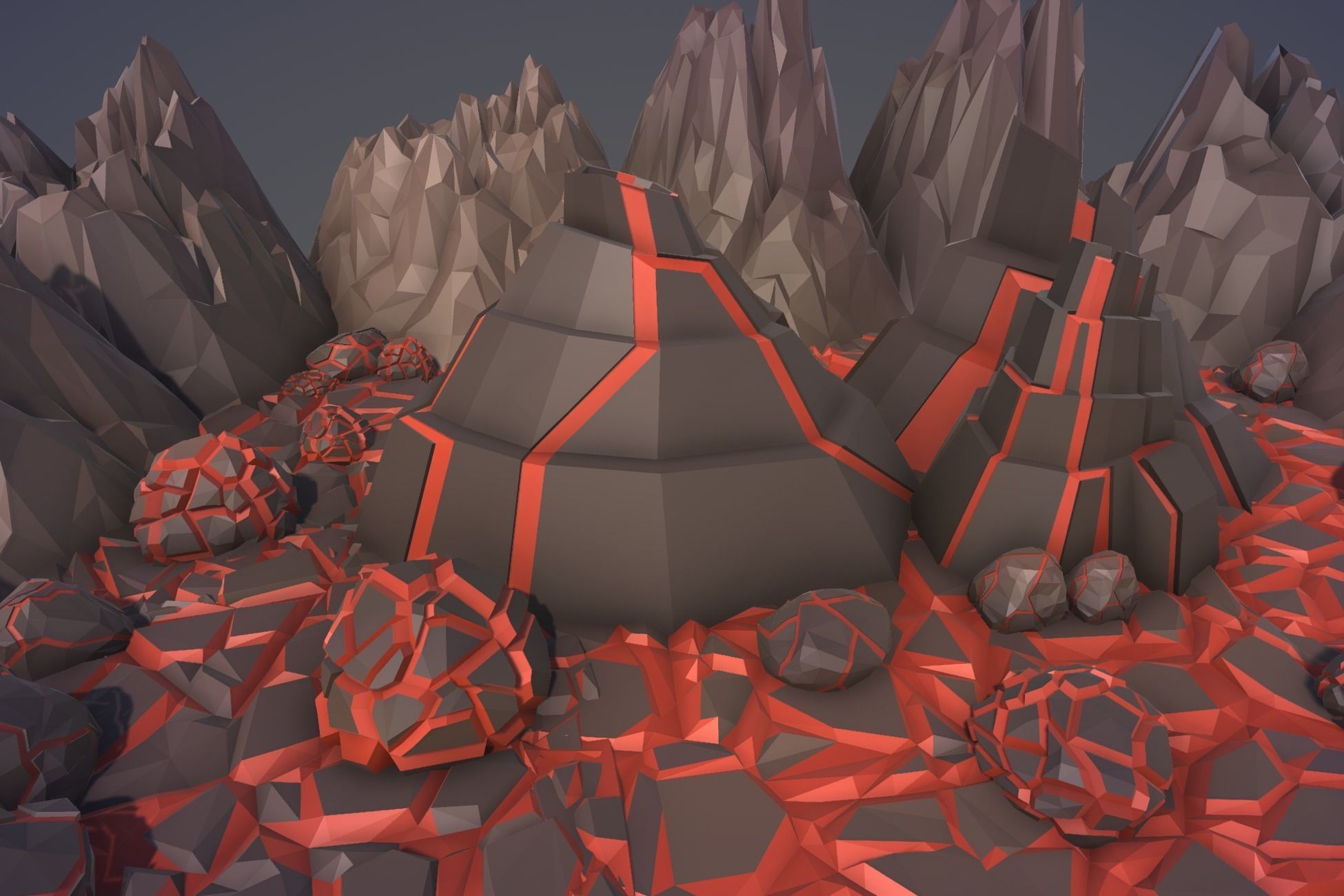 Ultimate Low Poly Nature Pack Low-poly 3D model_31