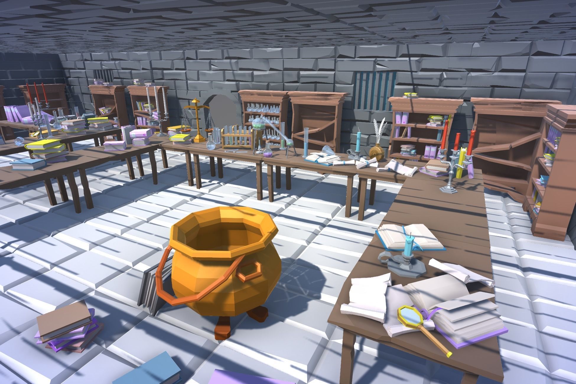 Ultimate Low Poly Nature Pack Low-poly 3D model_36