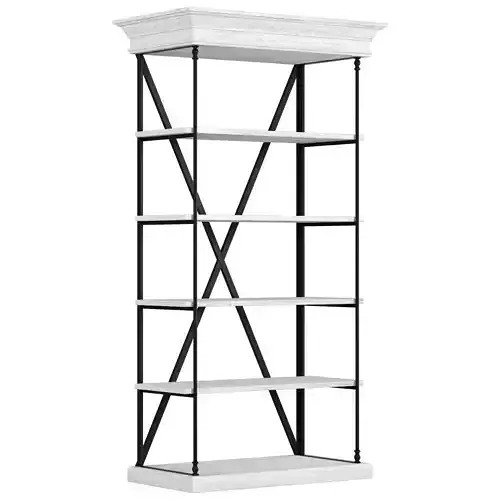 Parisian cornice single shelving Restoration Hardware