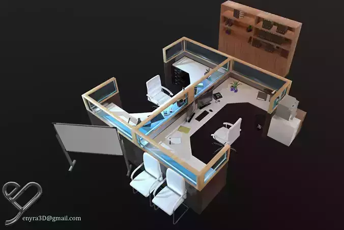 Office Pack -Modular- PBR