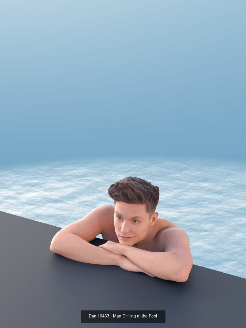 1020 - The Pool Bundle 3D Model Collection_14