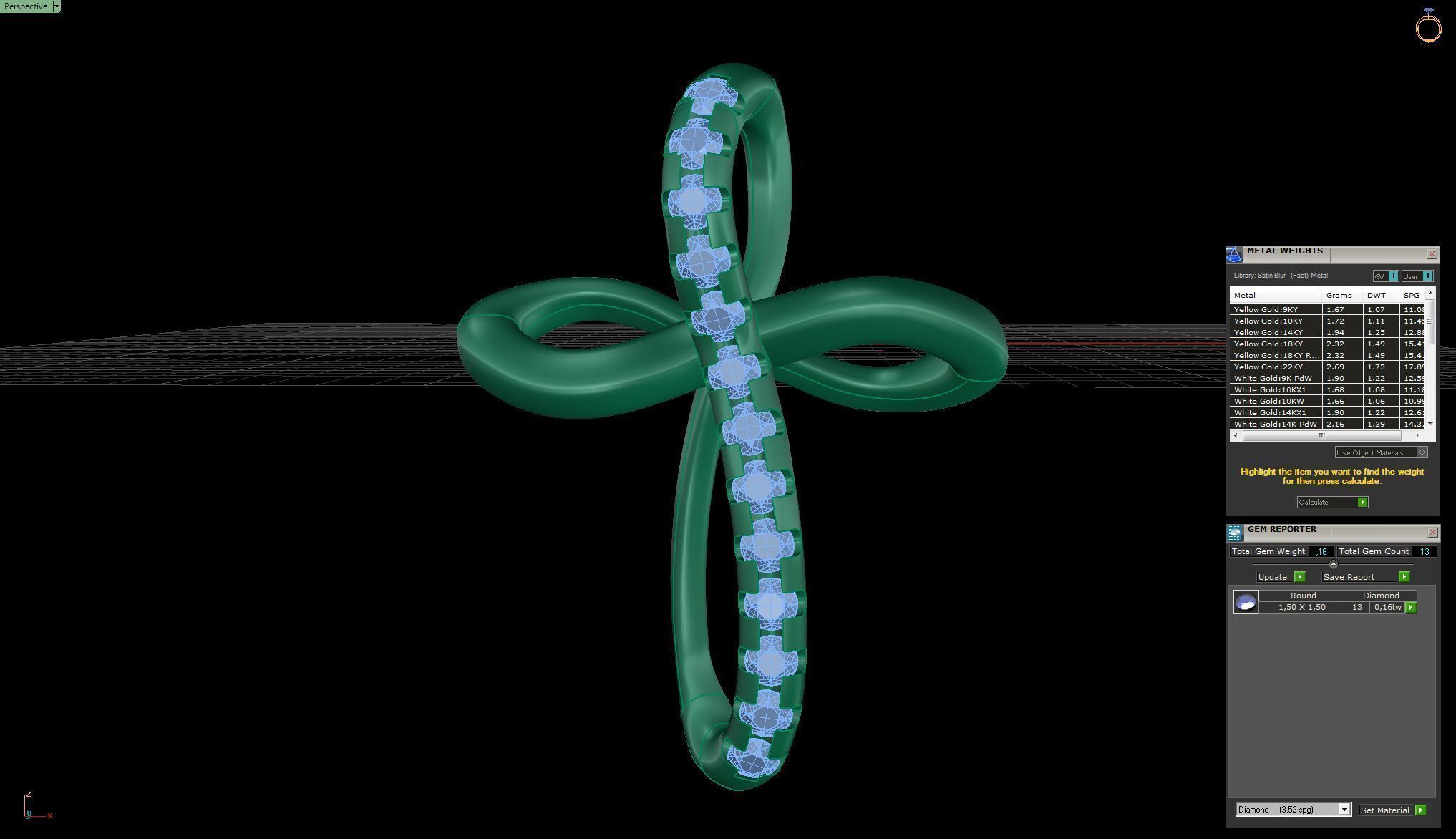 Cross Pendant 3D print model_5