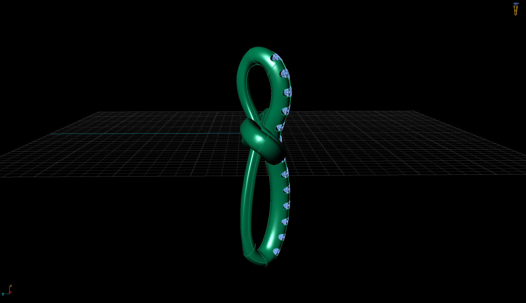 Cross Pendant 3D print model_9