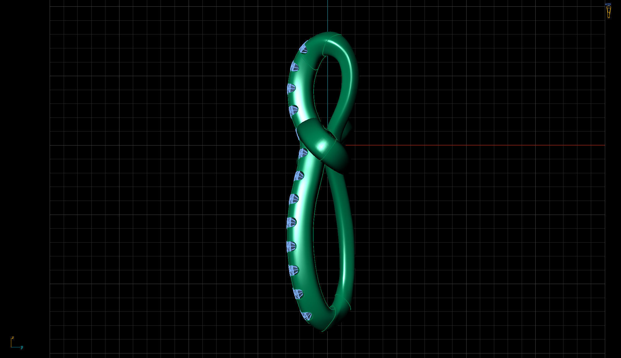 Cross Pendant 3D print model_10