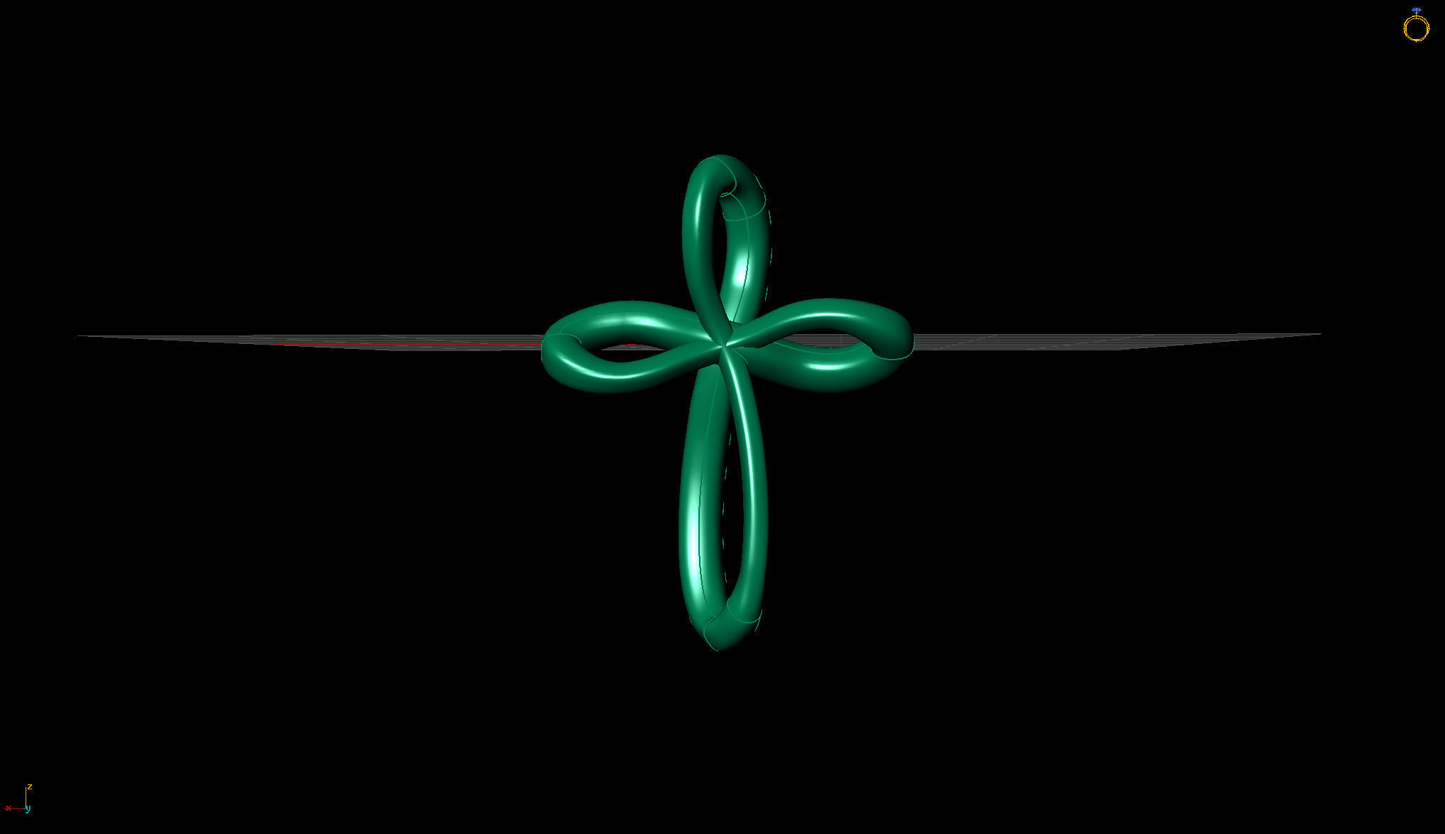 Cross Pendant 3D print model_7