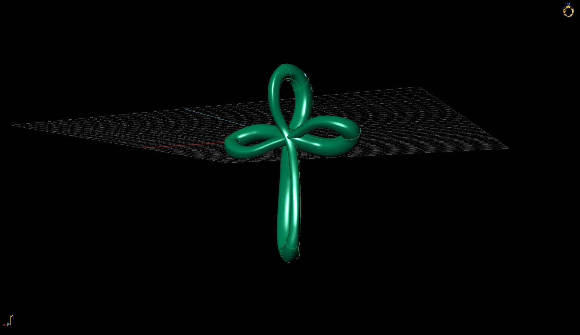 Cross Pendant 3D print model_12