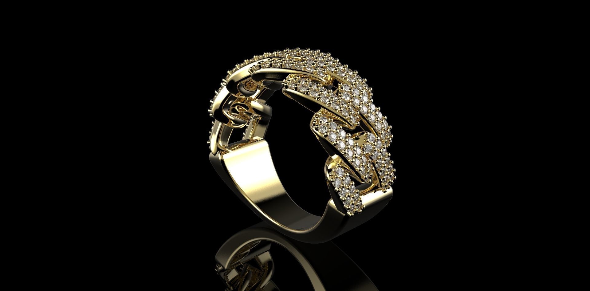 Gold N838 3D print model_3