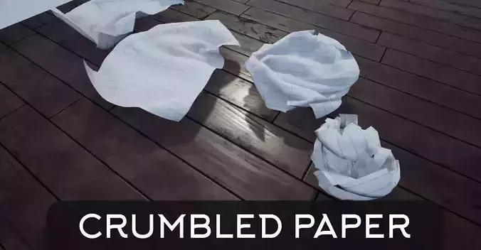 Crumbled and Neat Papers