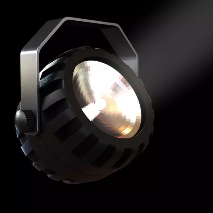 Revolving Ball Reflecting Mirror 3D model_0