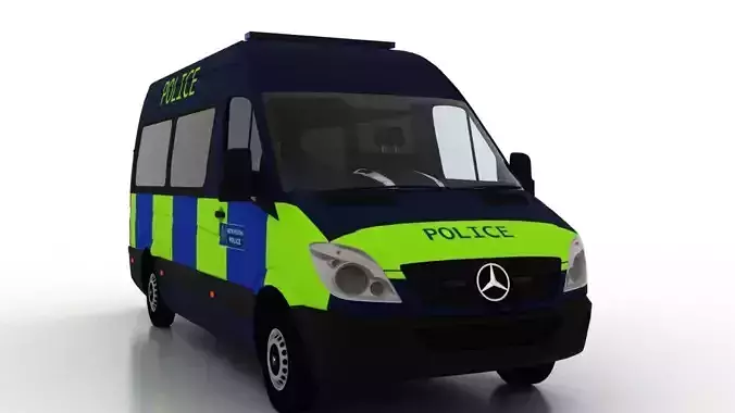 Mercedes Benz Sprinter L2H2 2009 England Police Passenger UK