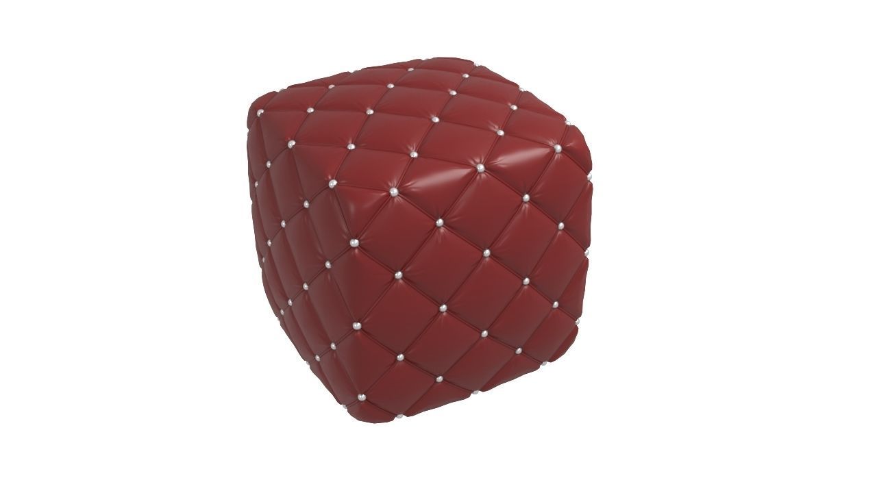 Quilted and Chesterfield Script 3D model_3