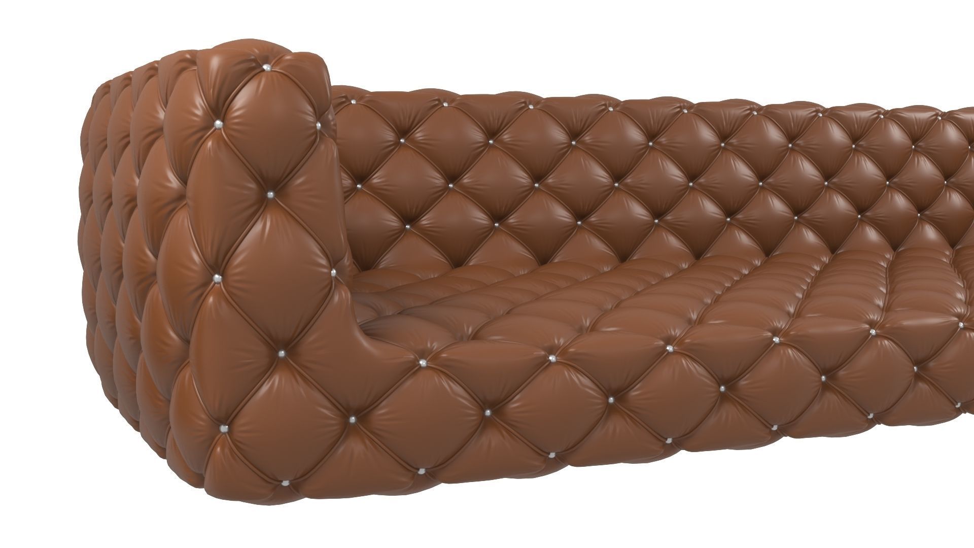 Quilted and Chesterfield Script 3D model_2