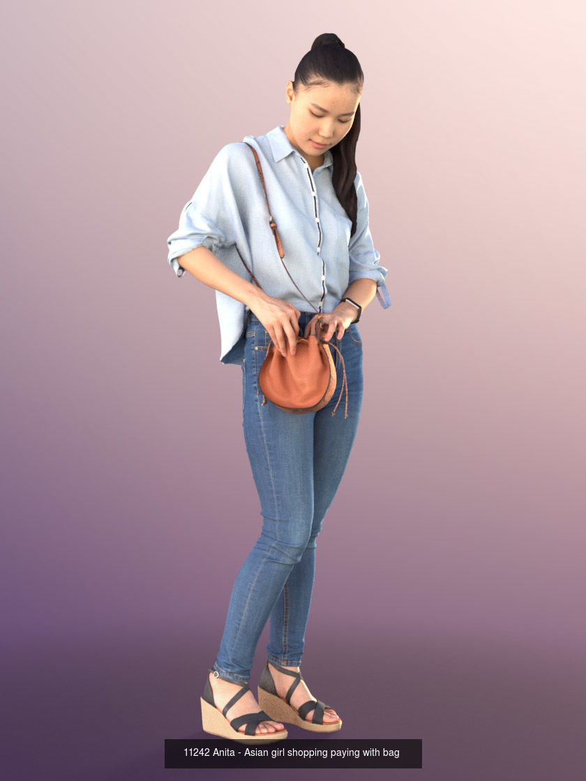 1011 - Shopping Bundle 02 3D Model Collection_16