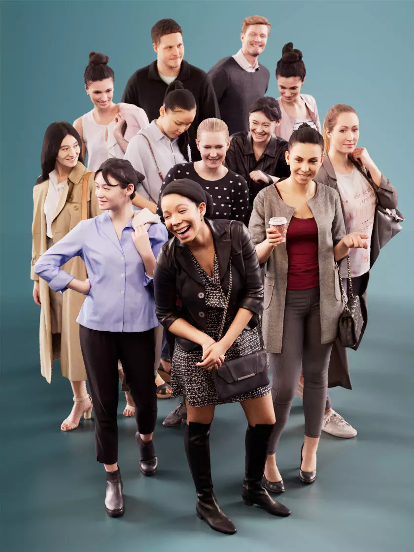 1011 - Shopping Bundle 02 3D Model Collection_0