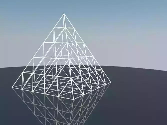 Pyramid object 3D model
