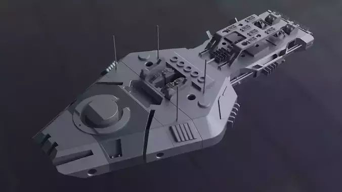 spaceship scifi spacecraft alien planet transporter 