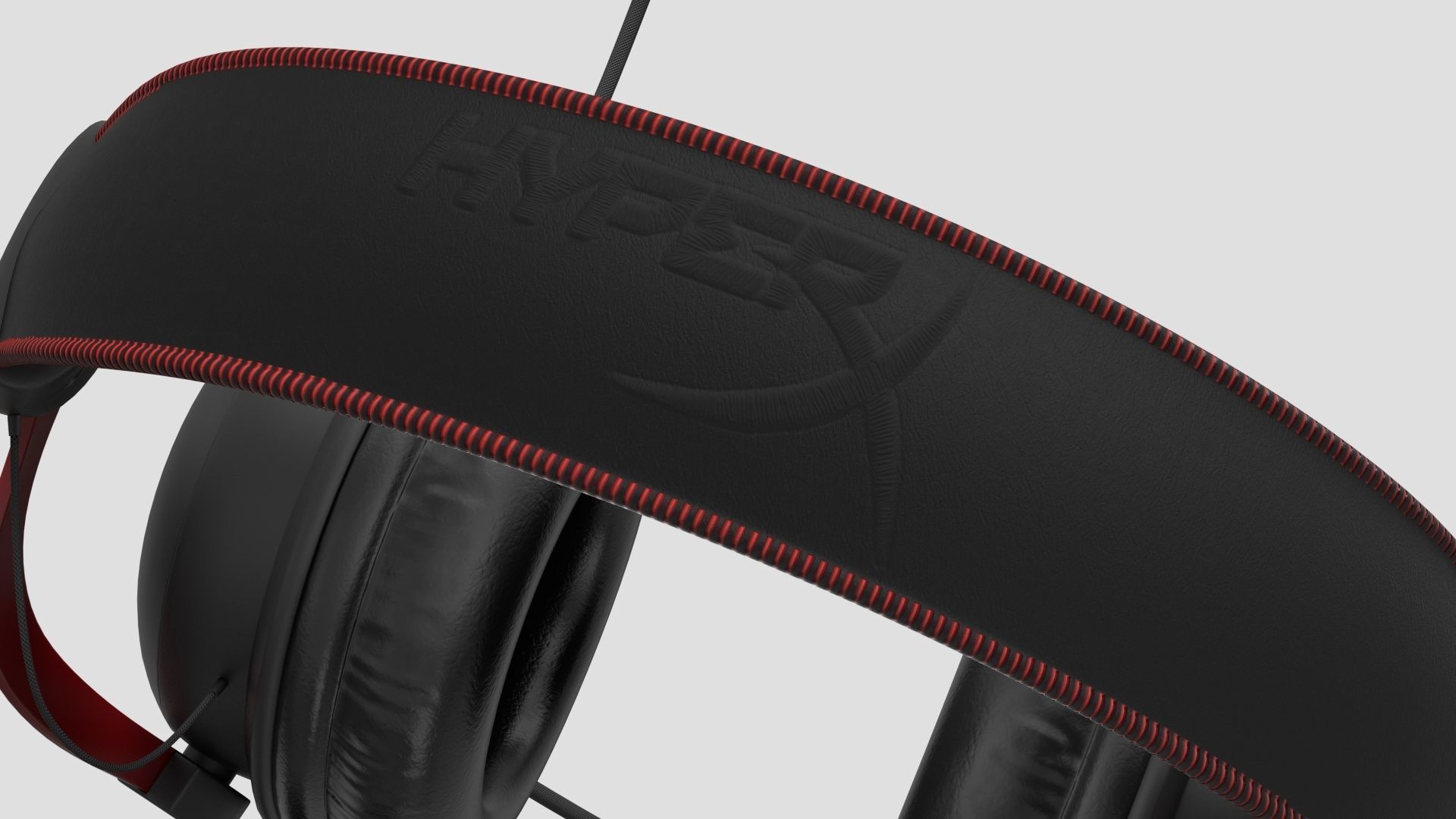 HyperX Cloud II - Gaming Headset Headphone 3D model_8