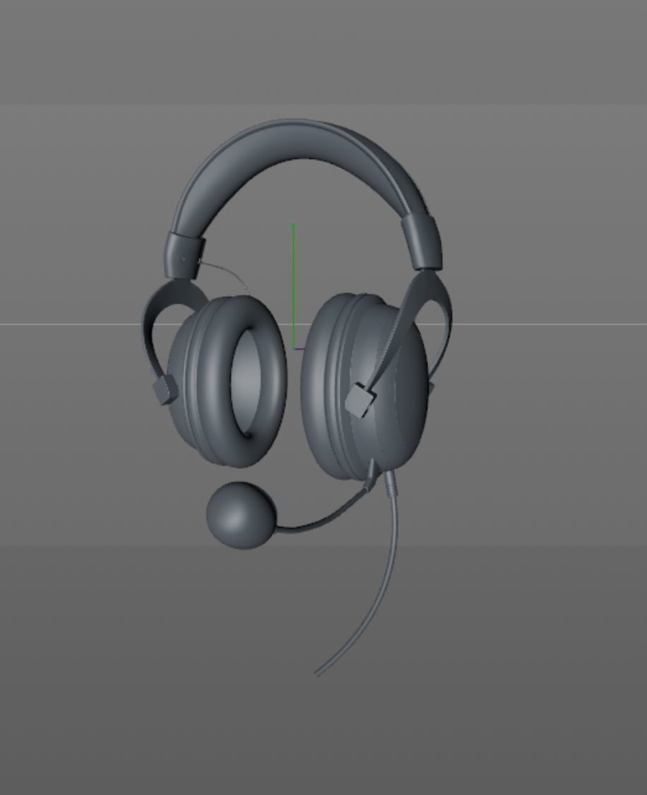 HyperX Cloud II - Gaming Headset Headphone 3D model_11