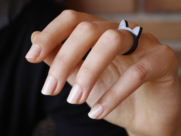 cat ring flowalistik 3D model_1