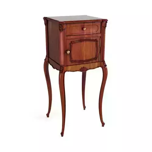 Bedside Wood End Table