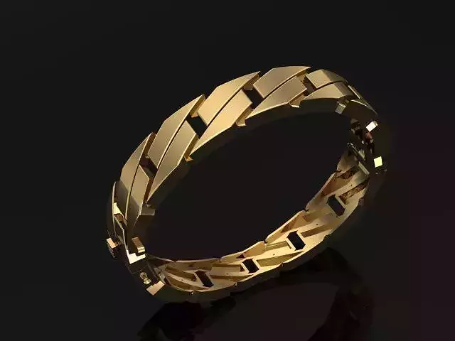 Cuban bangle bracelet