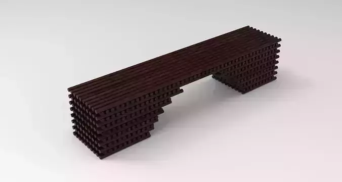 Bench Model with Line Tool