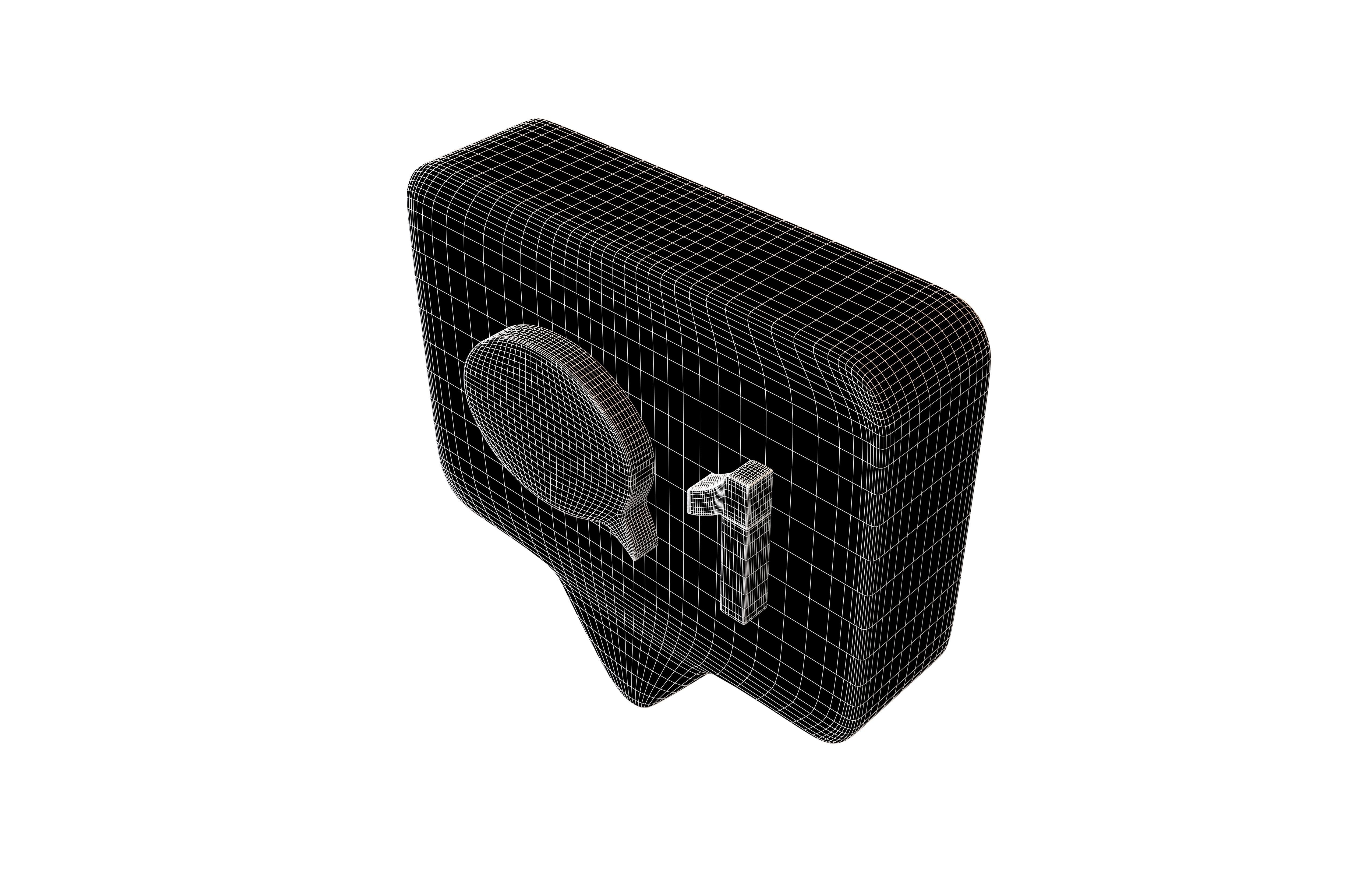 Socail Media Comment v1 001 Low-poly 3D model_9