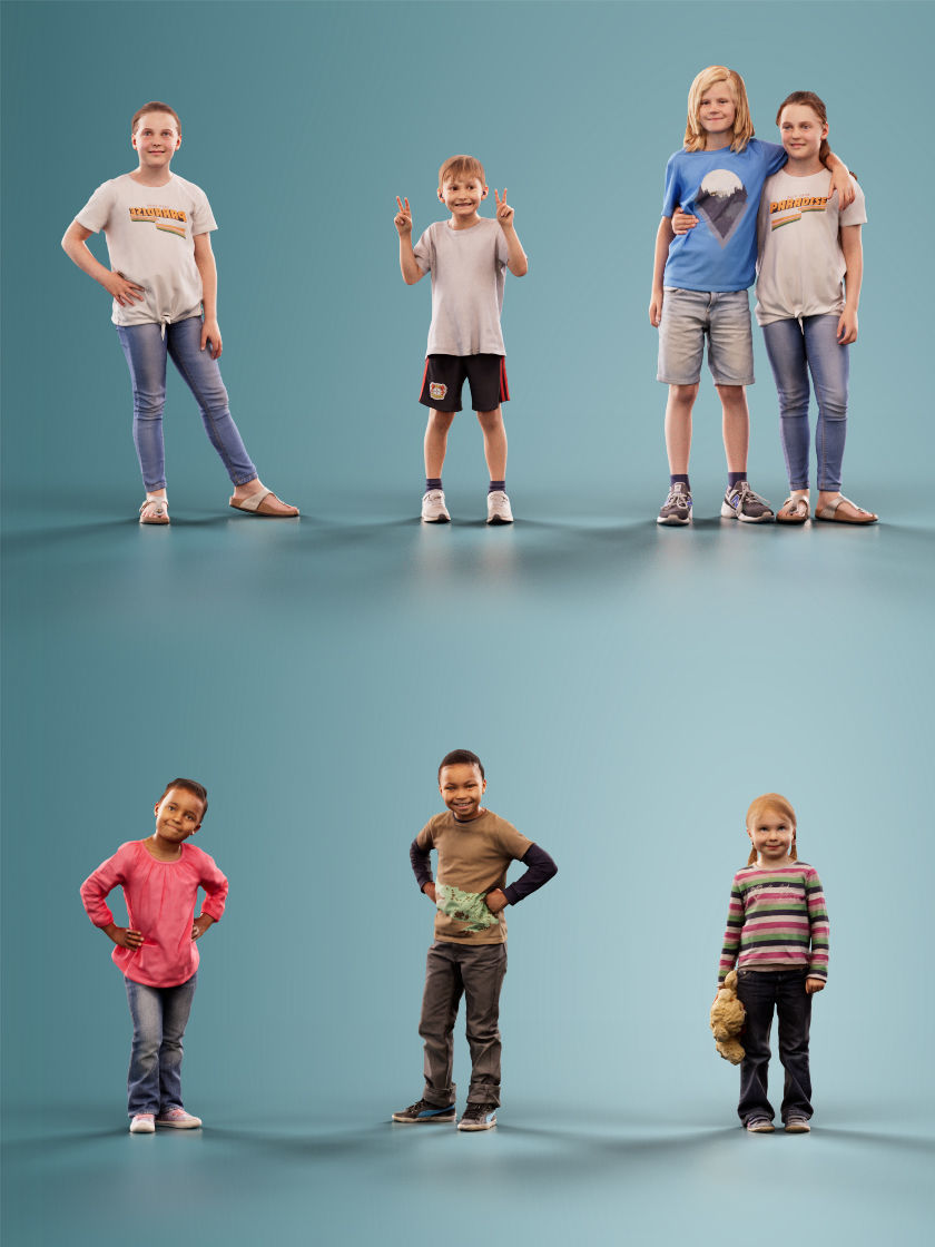 1006 - Kids Bundle 02 3D Model Collection_9