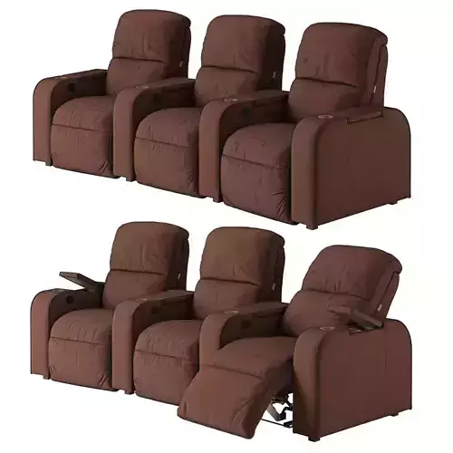 Moovia Dallas venice curved row 3 seats