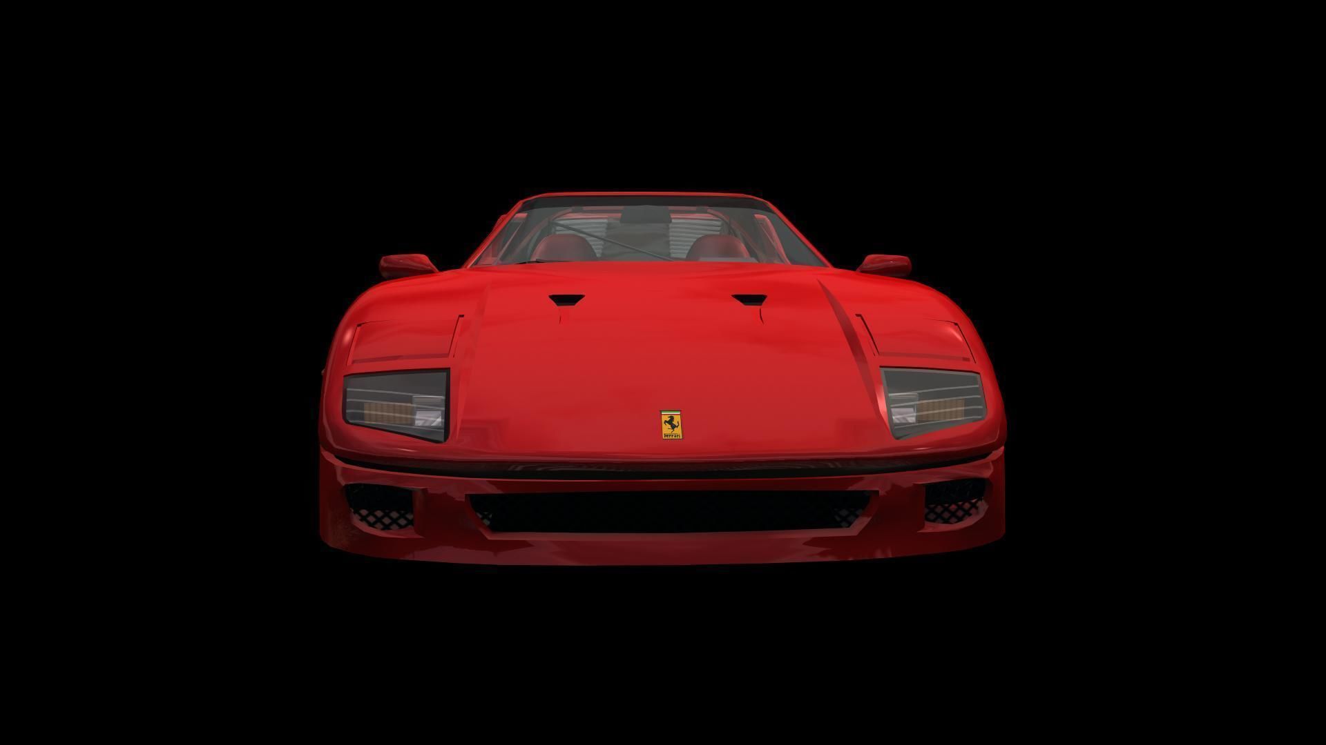 Ferrari F40 3D model_4