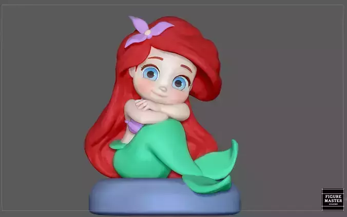 ARIEL BABY LITTLE MERMAID PRINCESS DISNEY CHARACTER CUTE