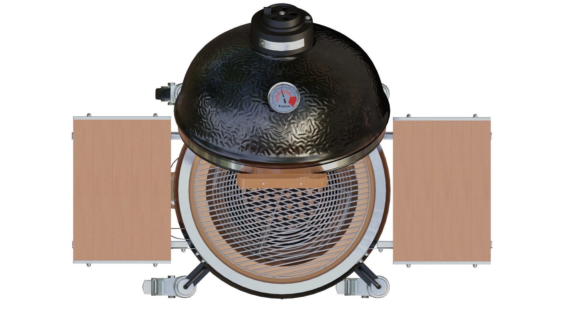 Kamado grill - Monolith  3D model_29