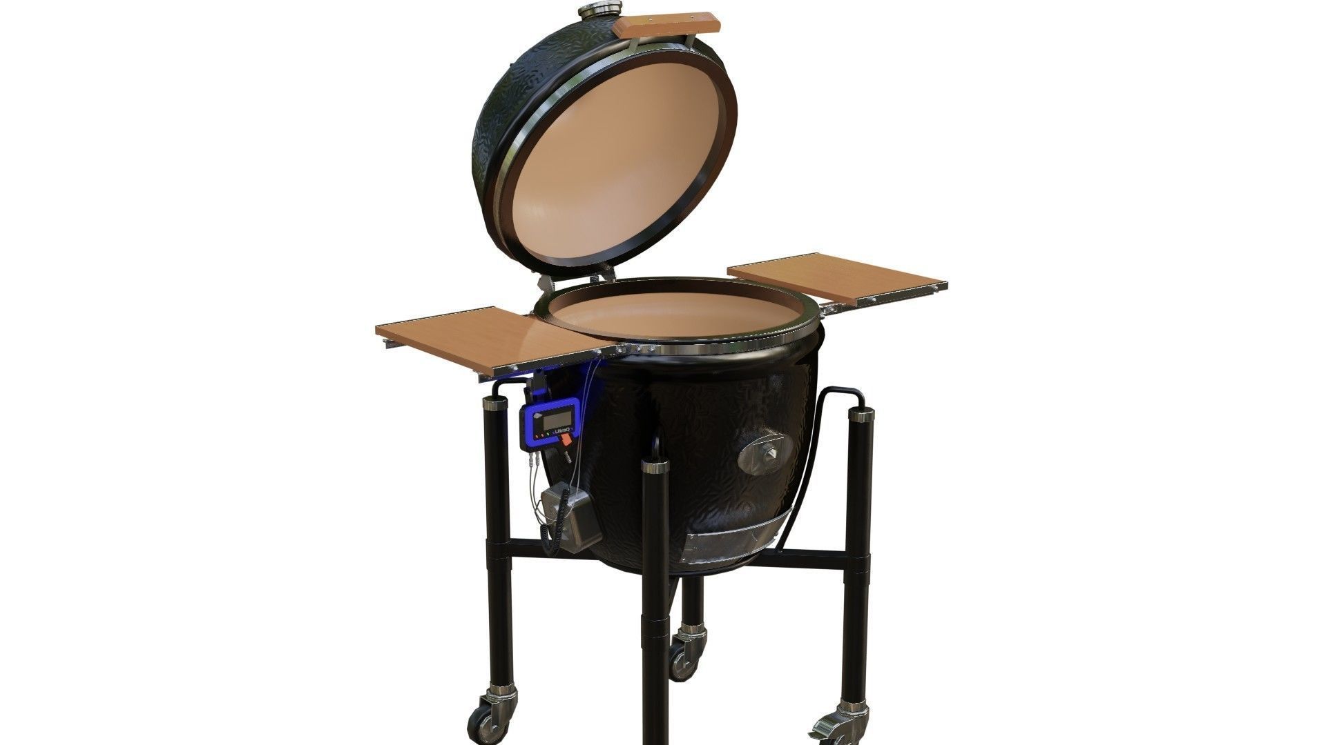 Kamado grill - Monolith  3D model_0