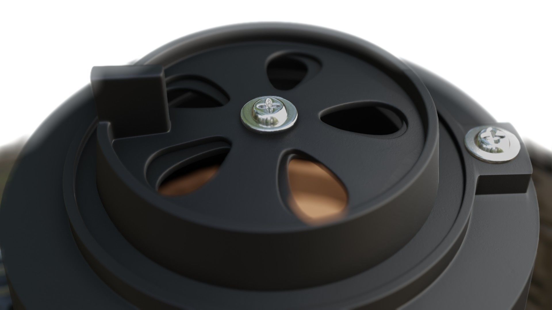 Kamado grill - Monolith  3D model_11